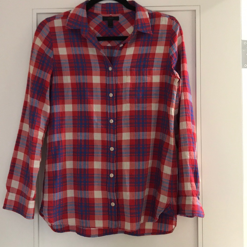 J.Crew cotton button up